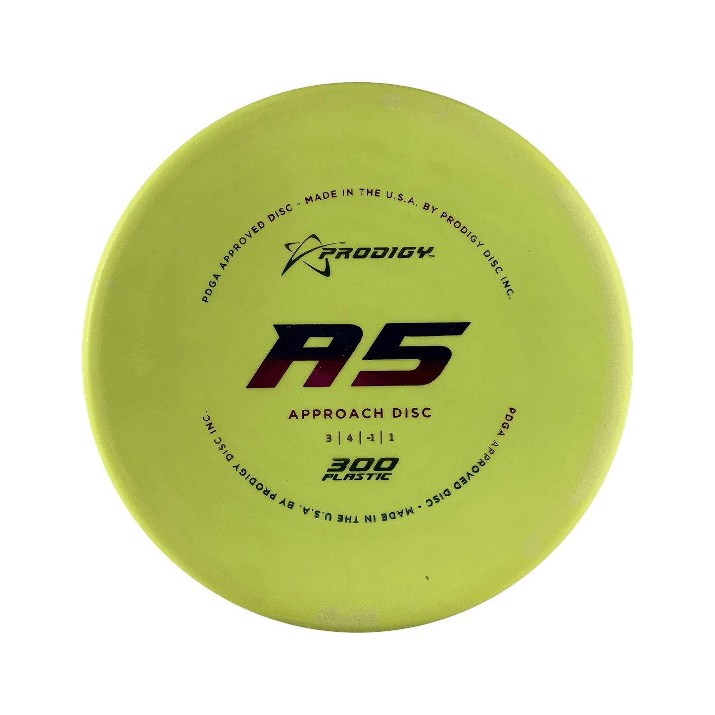 300 A5 Disc Prodigy yellow 172