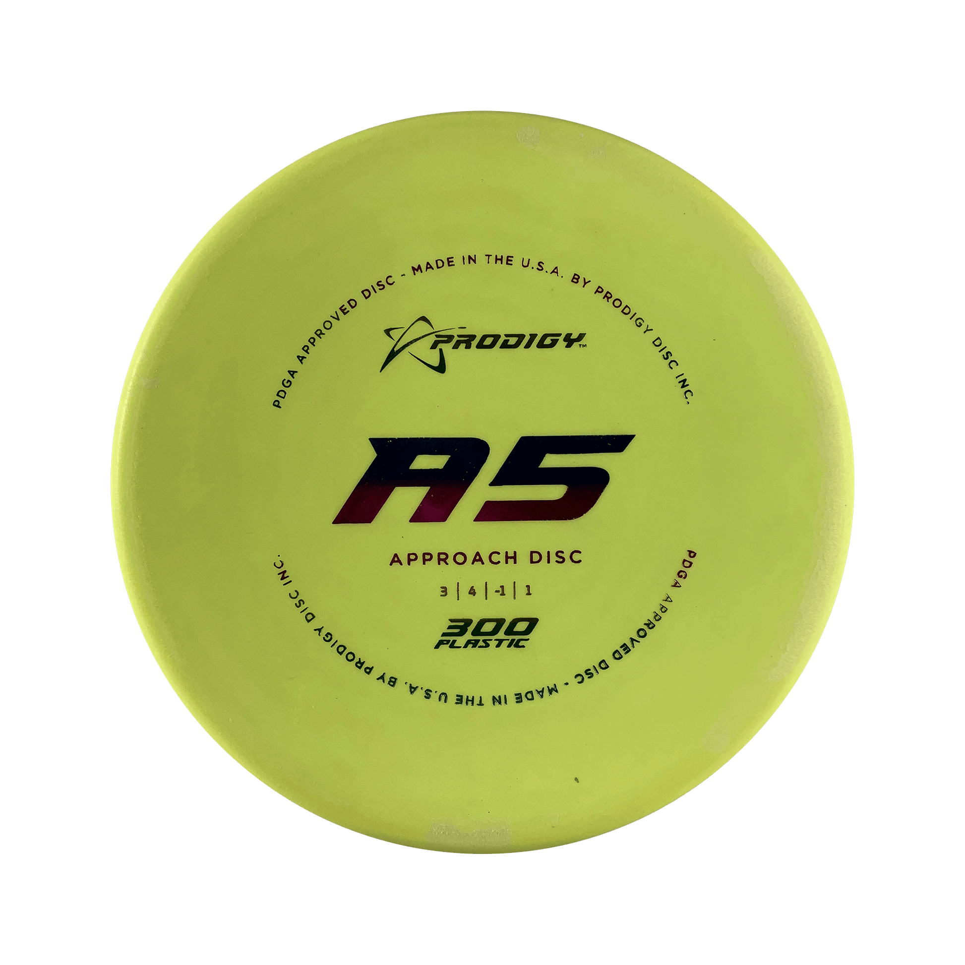 300 A5 Disc Prodigy yellow 172