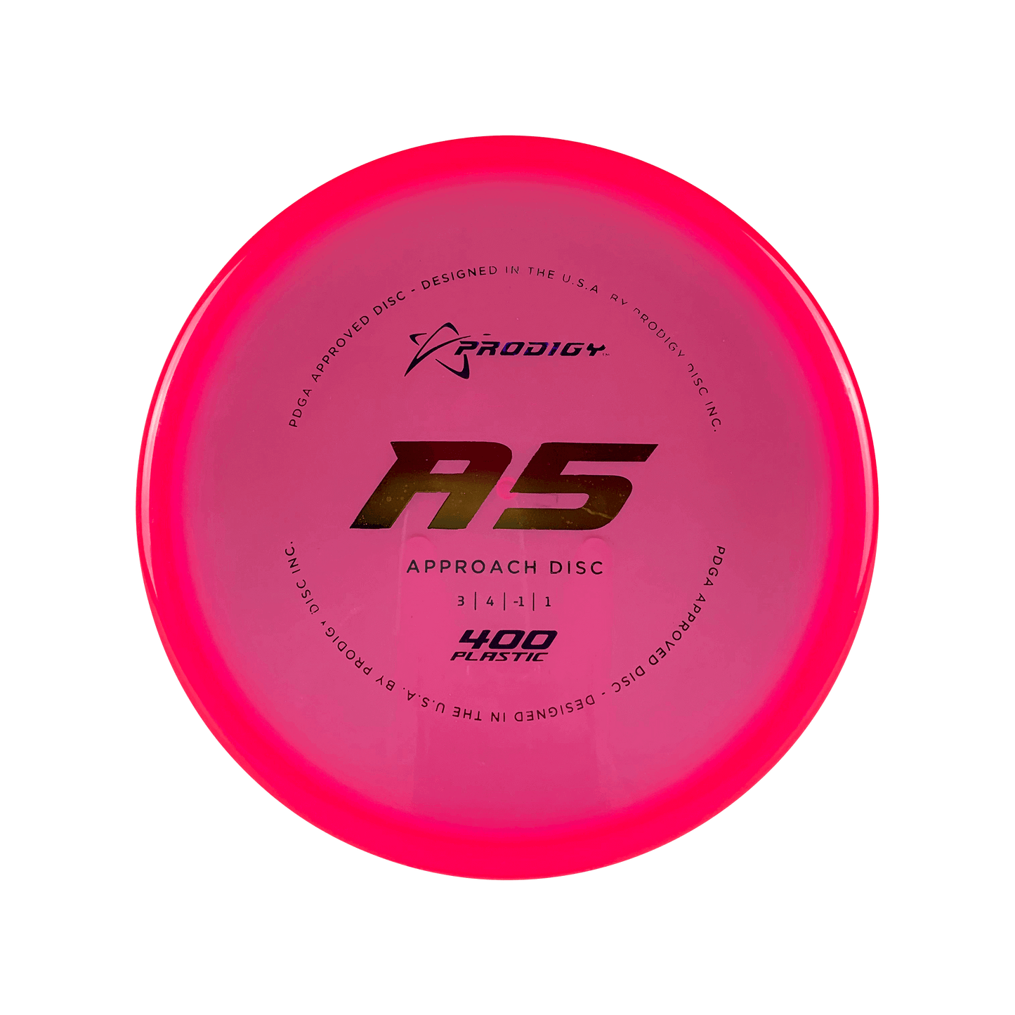400 A5 Disc Prodigy hot pink 175