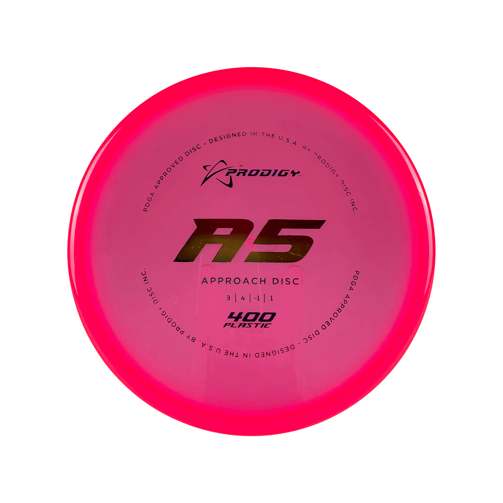 400 A5 Disc Prodigy hot pink 175