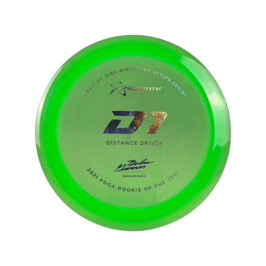 400 D1 - 2021 PDGA Rookie of the Year Gannon Buhr Signature Series Disc Prodigy green 174