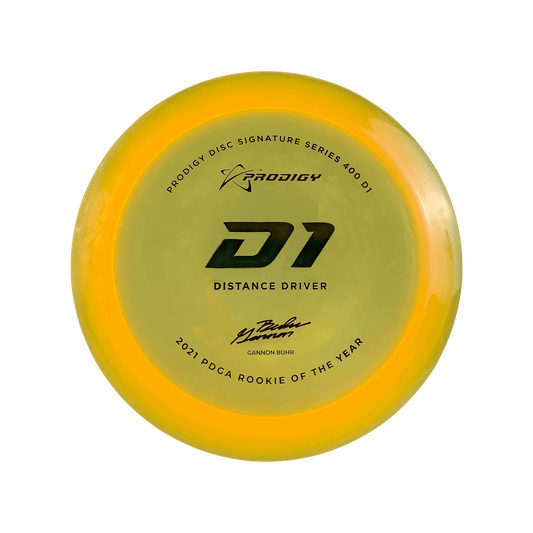 400 D1 - 2021 PDGA Rookie of the Year Gannon Buhr Signature Series Disc Prodigy yellow 174