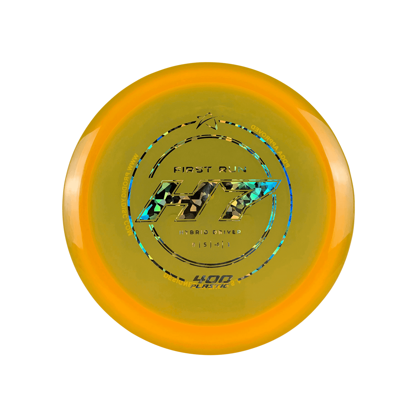 400 H7 - First Run Disc Prodigy yellow 175