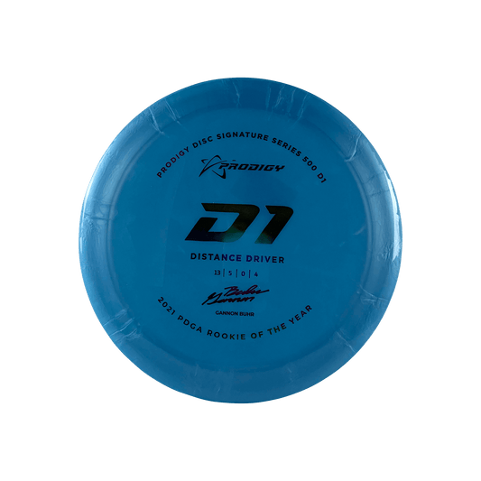 500 D1 - 2021 PDGA Rookie of the Year Gannon Buhr Disc Prodigy blue 173