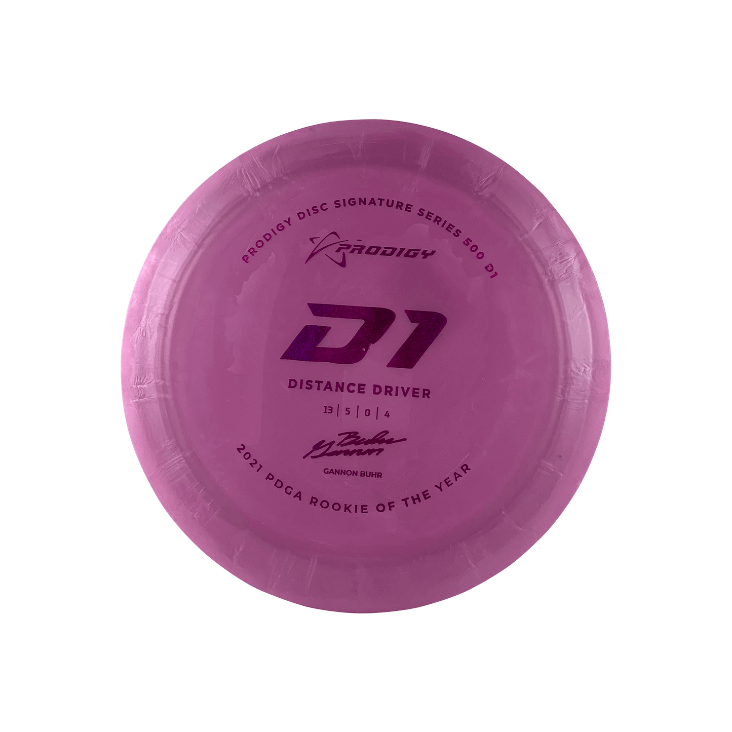500 D1 - 2021 PDGA Rookie of the Year Gannon Buhr Disc Prodigy pink 174