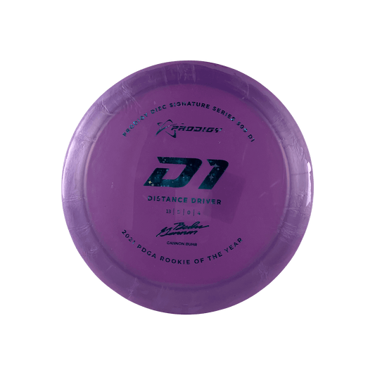 500 D1 - 2021 PDGA Rookie of the Year Gannon Buhr Disc Prodigy purple 171