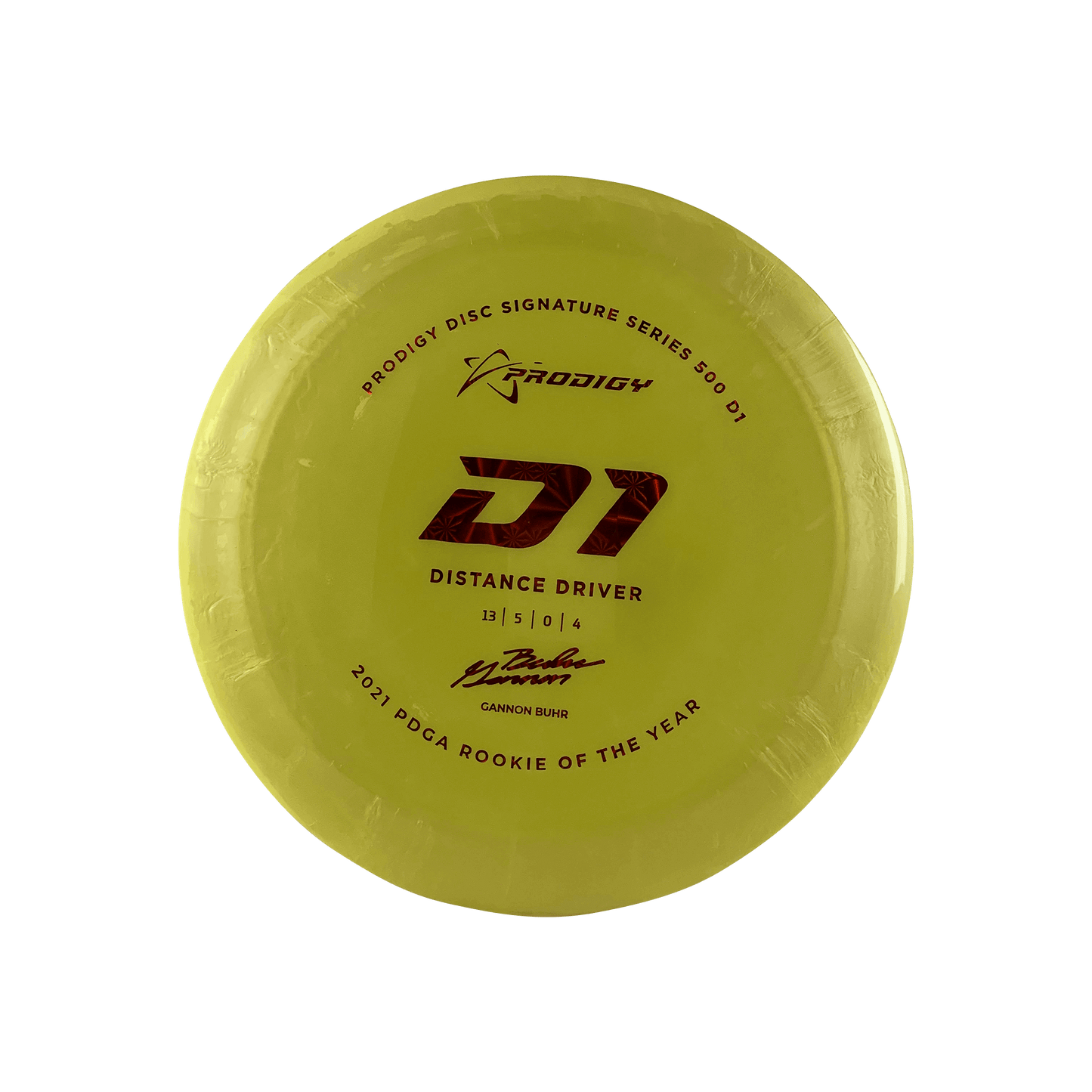 500 D1 - 2021 PDGA Rookie of the Year Gannon Buhr Disc Prodigy