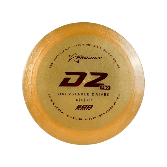 500 D2 Pro Disc Prodigy orange 165