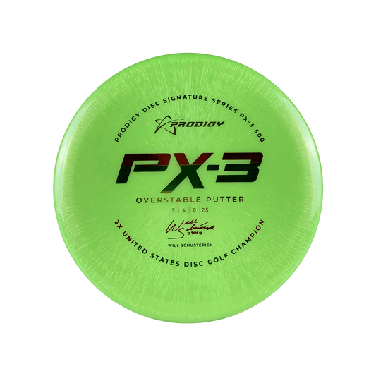 500 PX-3 - Will Schusterick Signature Series Disc Prodigy lime 172