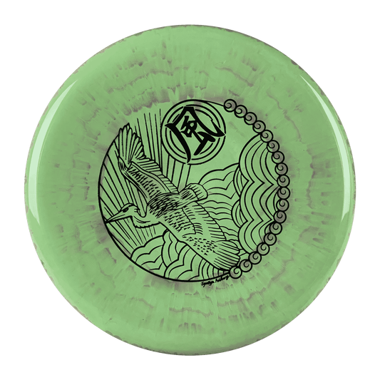 500 Spectrum PA-5 - Crane Stamp Disc Prodigy Multi / Green 173