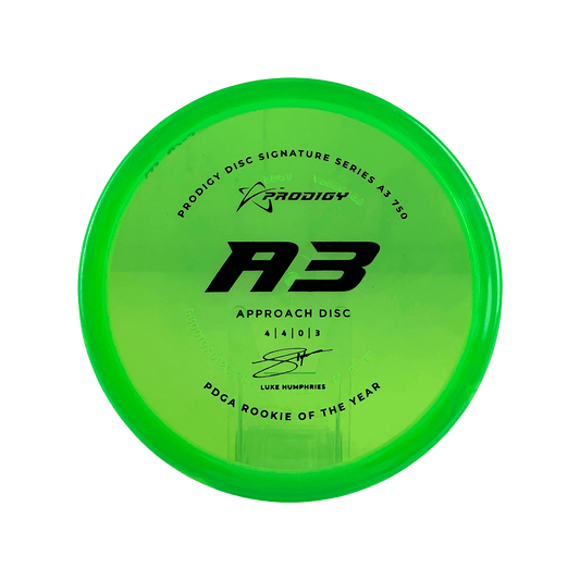 750 A3 - Luke Humphries Signature Series Disc Prodigy green 173