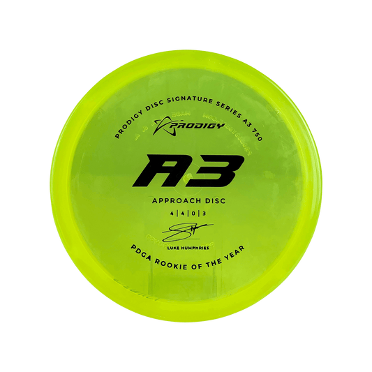 750 A3 - Luke Humphries Signature Series Disc Prodigy yellow 174