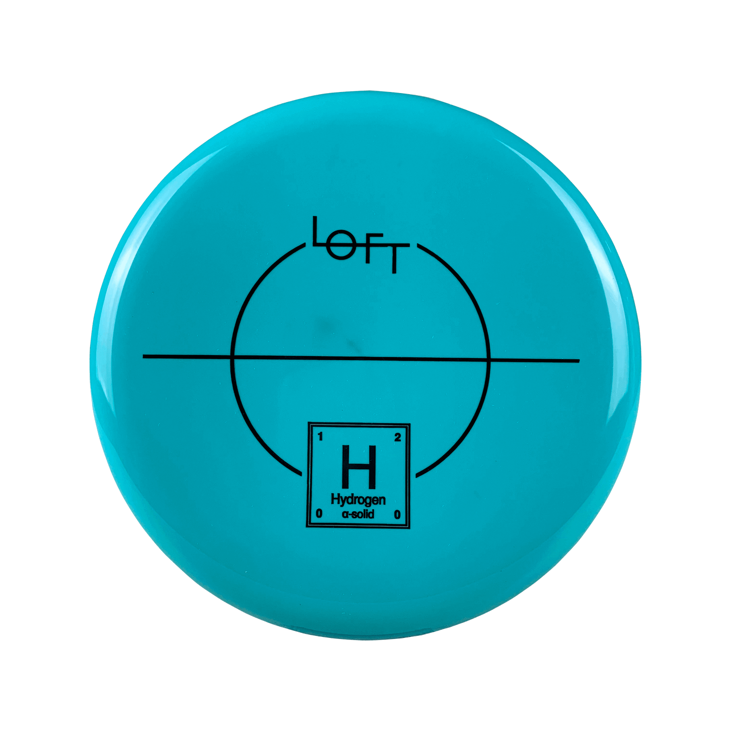 A-Solid Hydrogen Disc Loft teal 176
