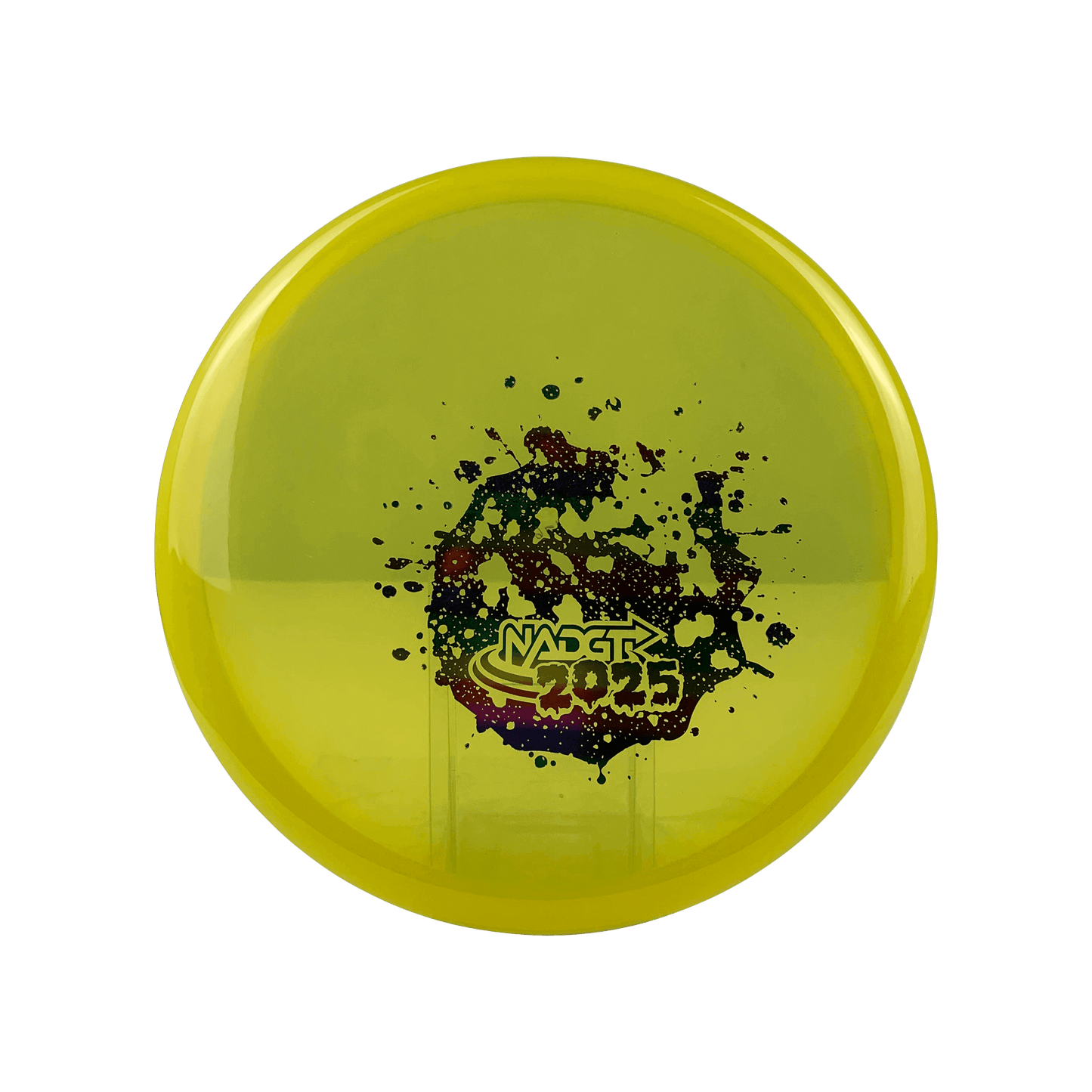 Active Premium Sensei - NADGT Splatter Stamp 2025 Disc Discmania yellow 174.0