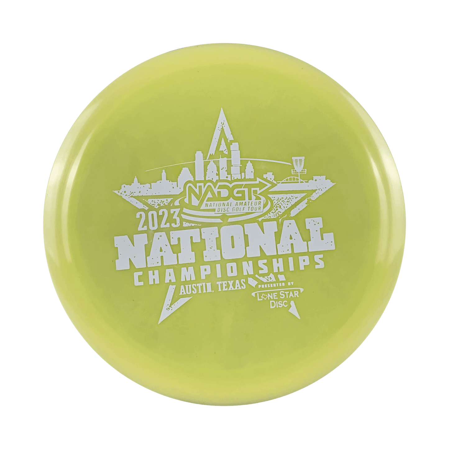 Alpha Bayonet - NADGT National Championship 2023 Disc Lonestar Disc multi / green yellow 172