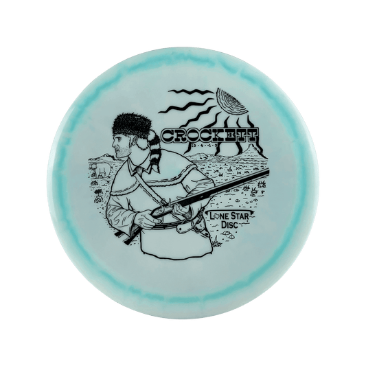 Alpha Crockett - King of the Wild Frontier Stamp Disc Lonestar Disc multi / teal 168