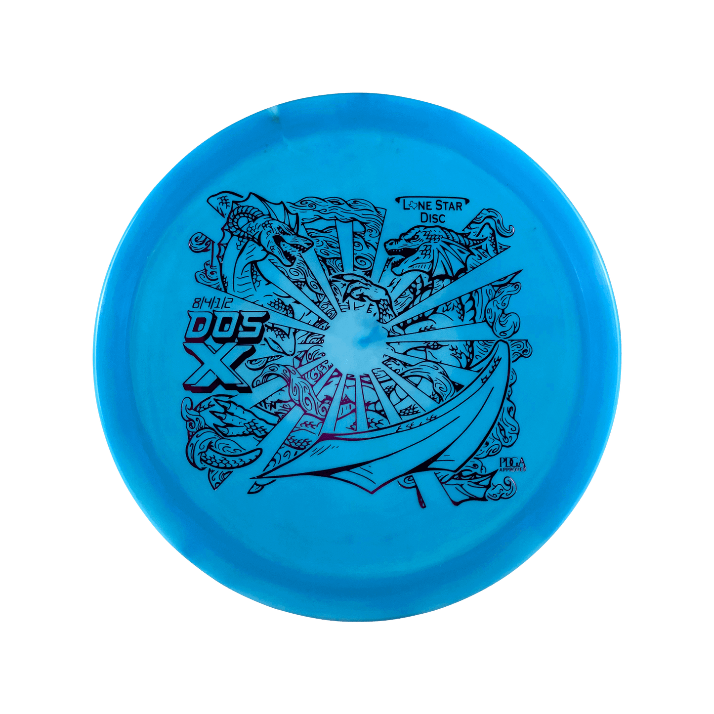 Alpha Dos X - Dueling Dragons Stamp Disc Lonestar Disc multi / blue 167