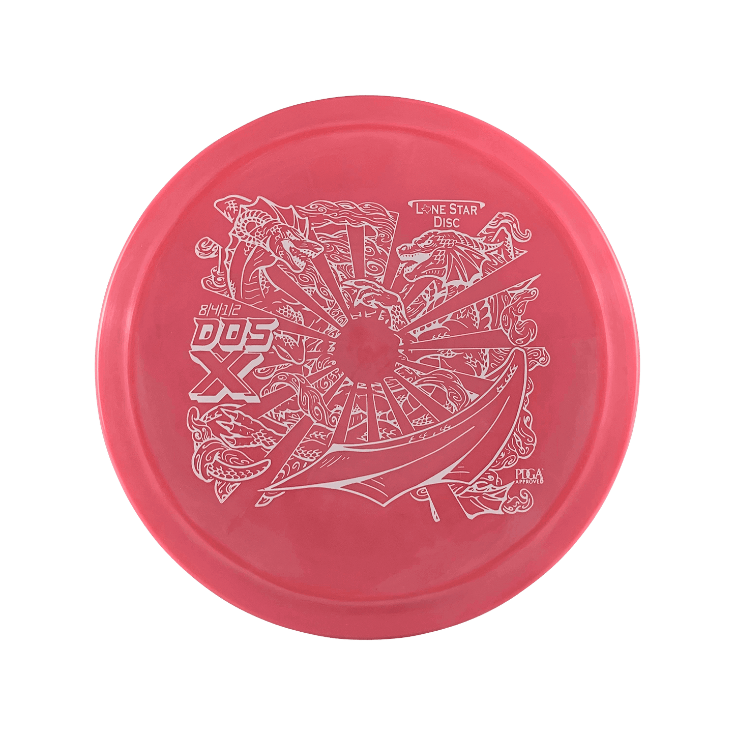 Alpha Dos X - Dueling Dragons Stamp Disc Lonestar Disc multi / pink 165