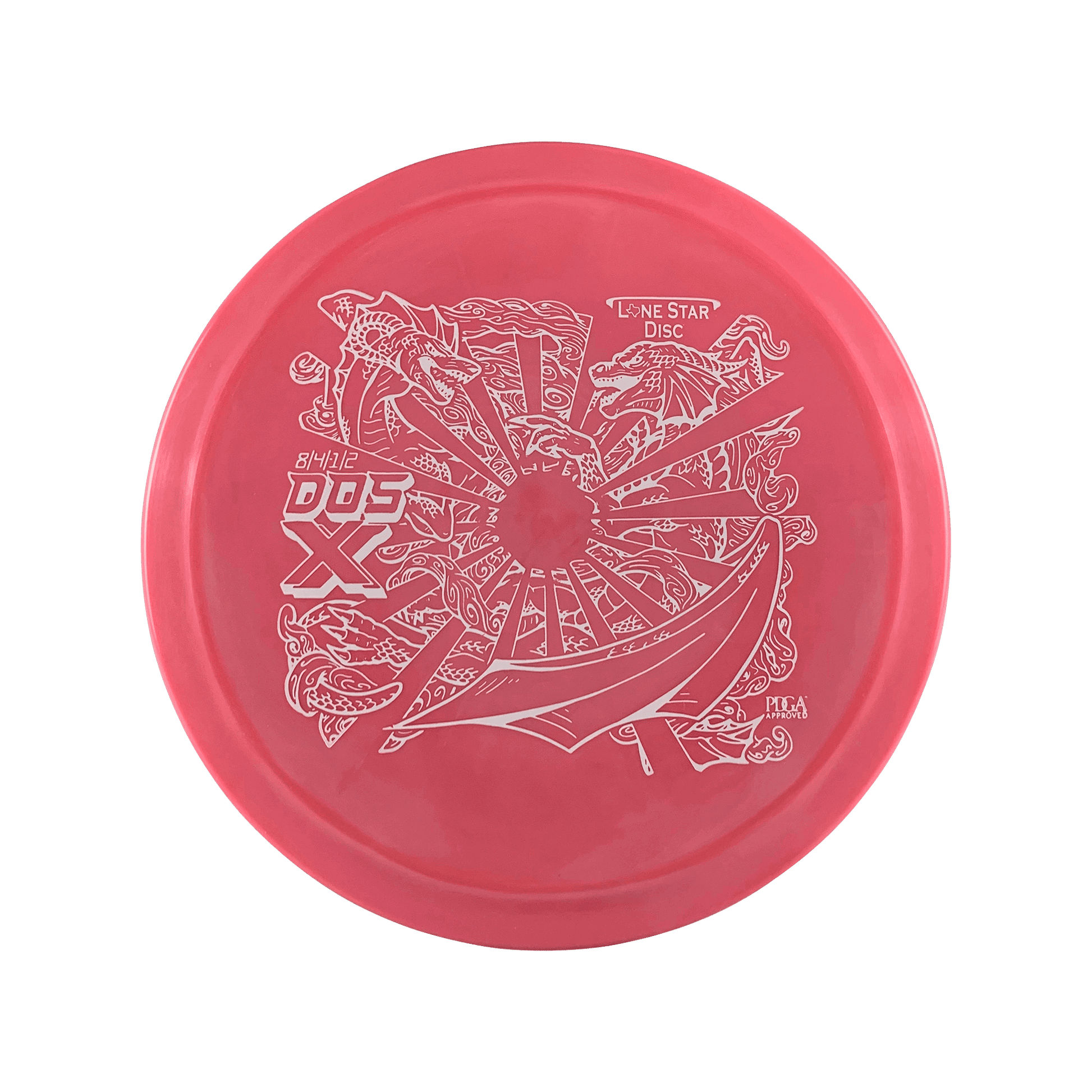 Alpha Dos X - Dueling Dragons Stamp Disc Lonestar Disc multi / pink 165