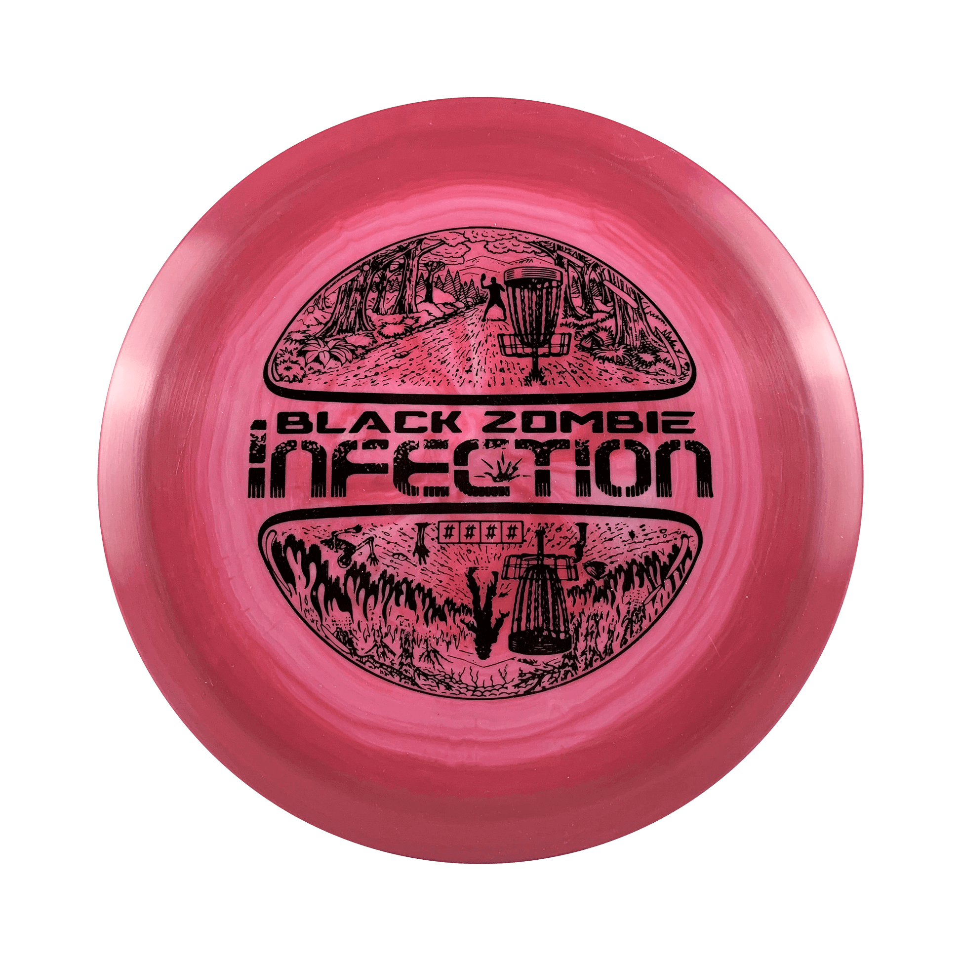 Alpha Infection Disc Black Zombie multi / burgundy 173