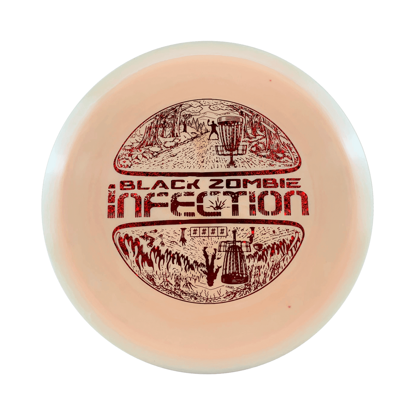 Alpha Infection Disc Black Zombie multi / light orange 173