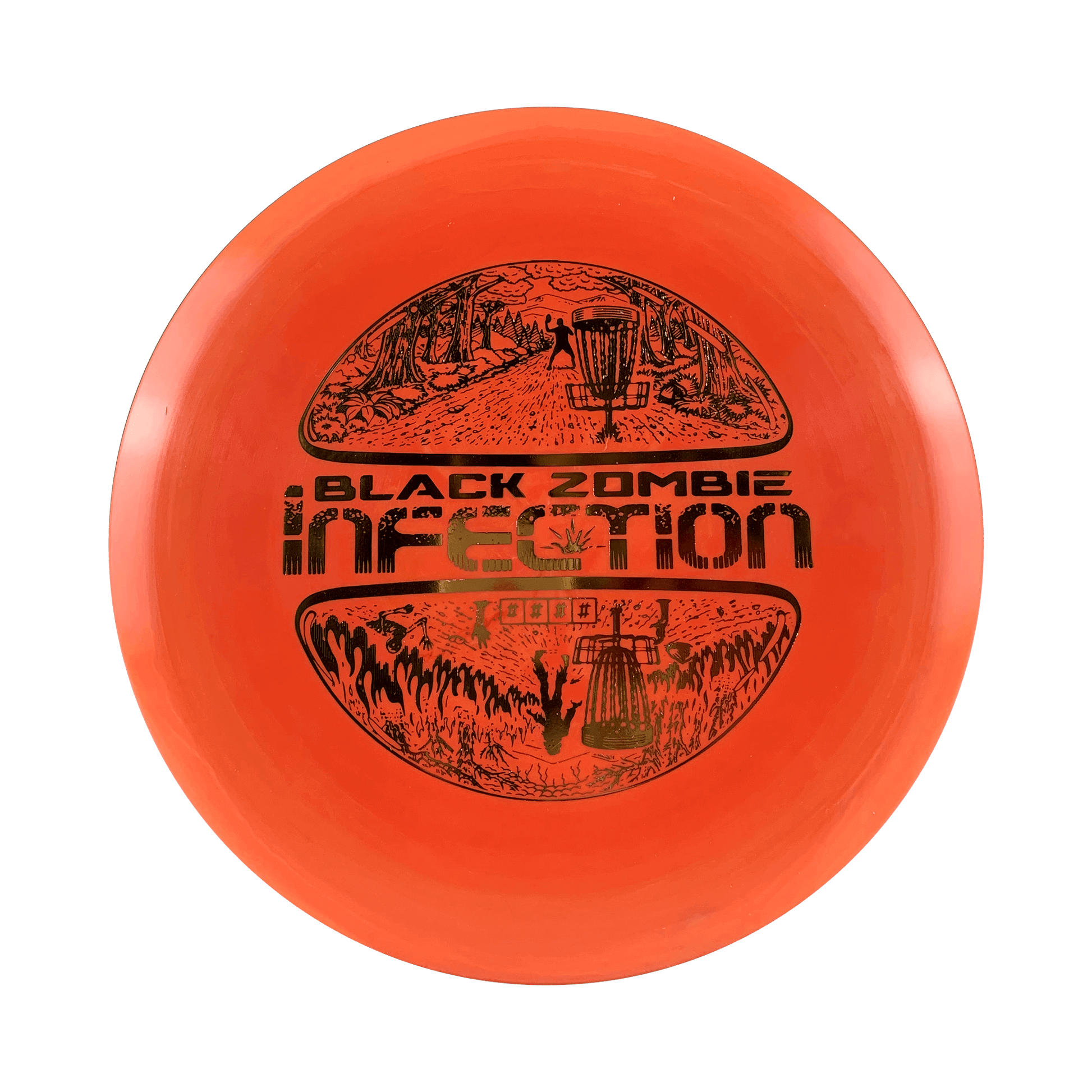 Alpha Infection Disc Black Zombie multi / orange 172