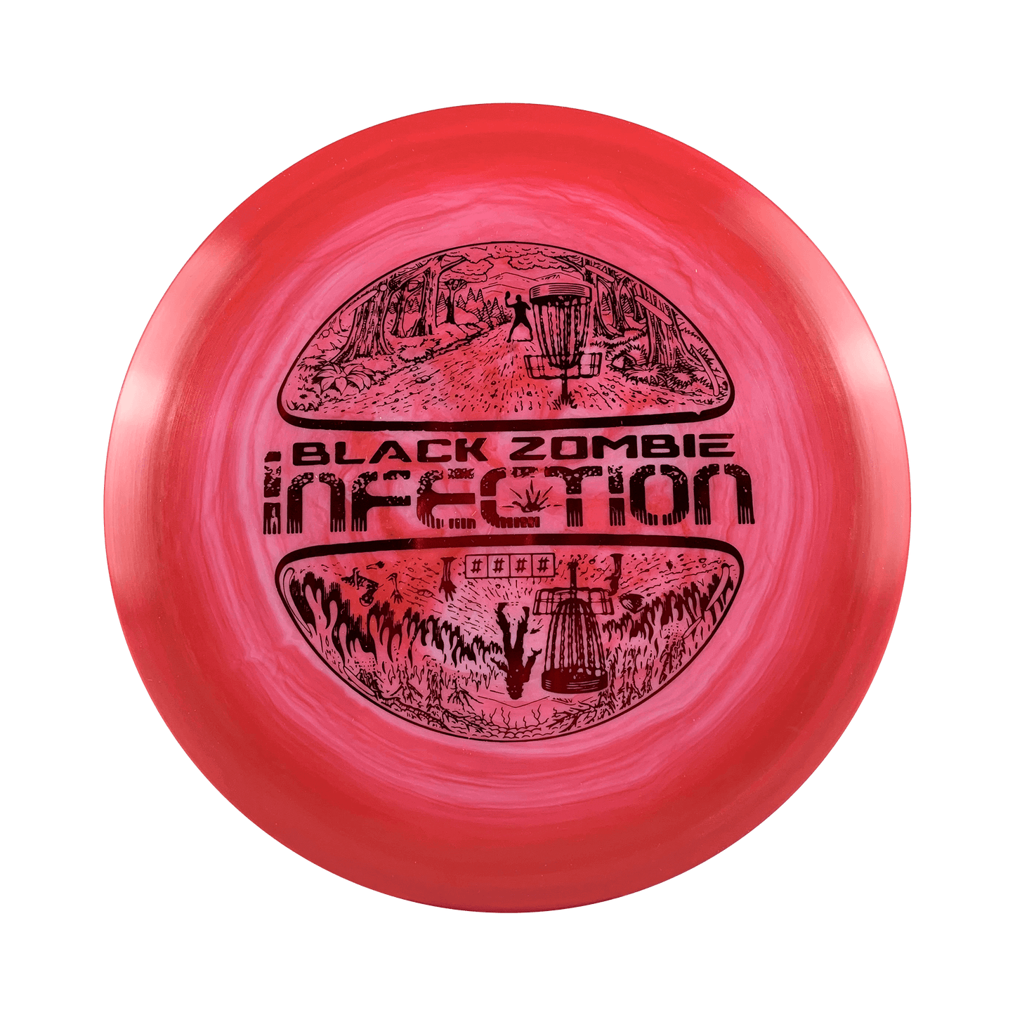 Alpha Infection Disc Black Zombie multi / red 171