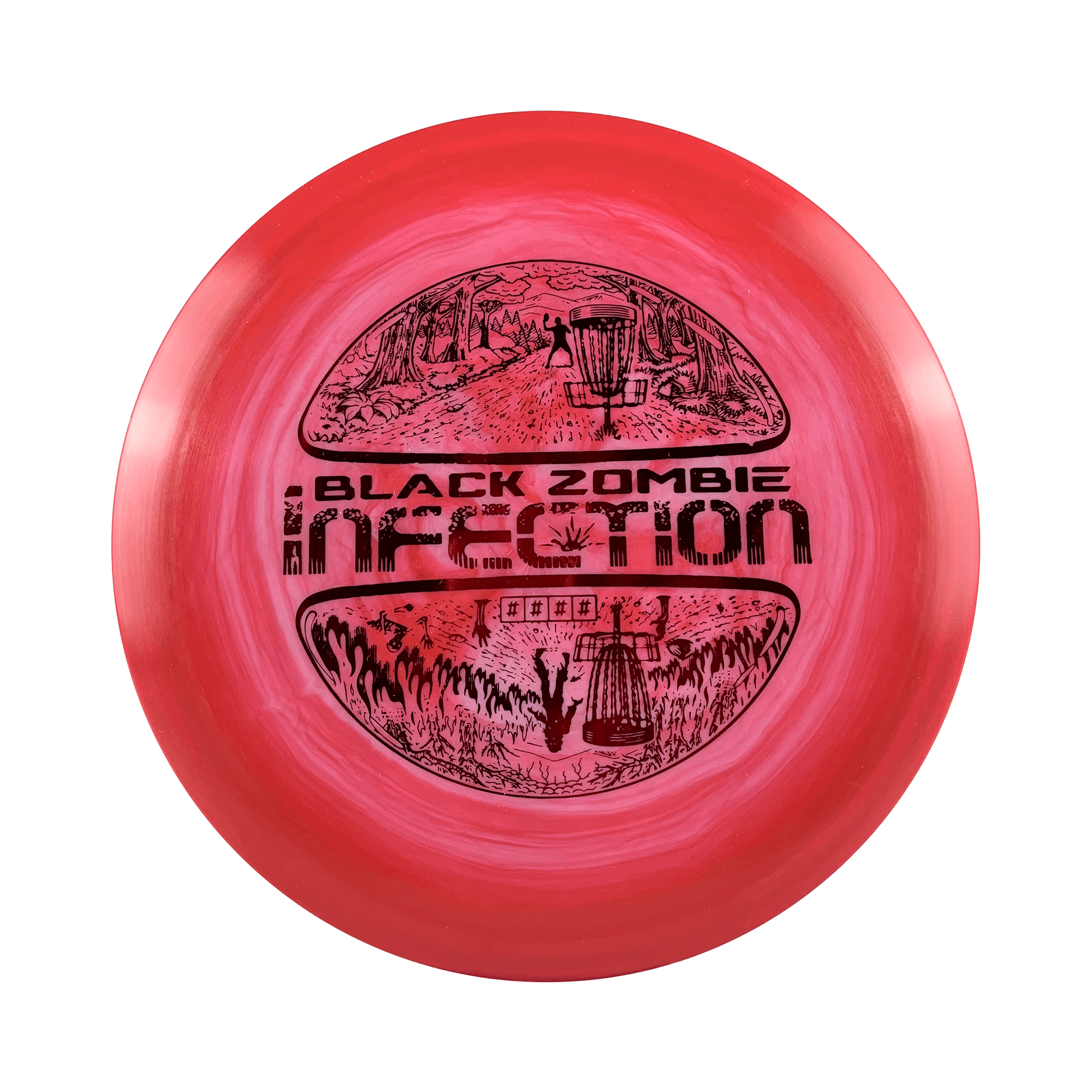Alpha Infection Disc Black Zombie multi / red 171