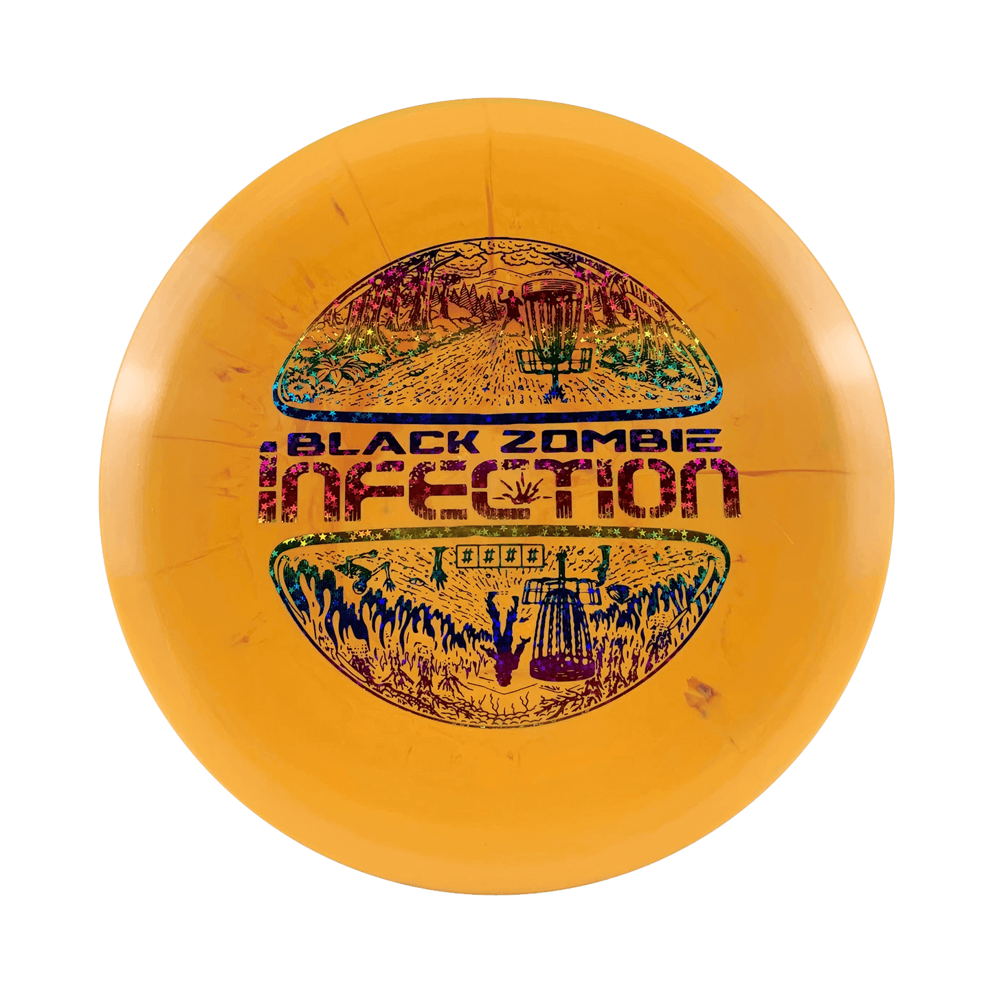 Alpha Infection Disc Black Zombie multi / yellow / orange 172