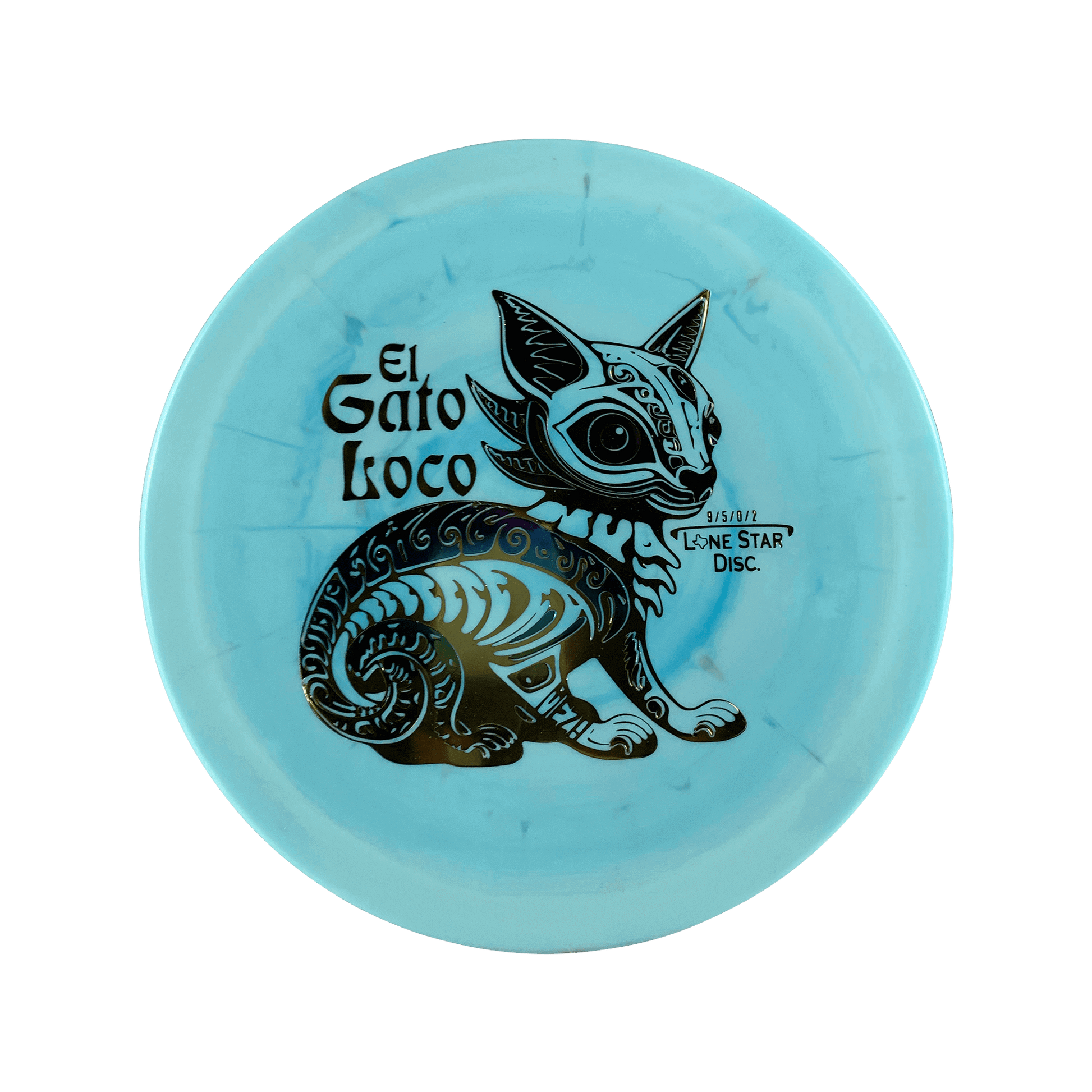 Alpha Mad Cat - El Gato Loco Disc Lonestar Disc multi / light blue 175