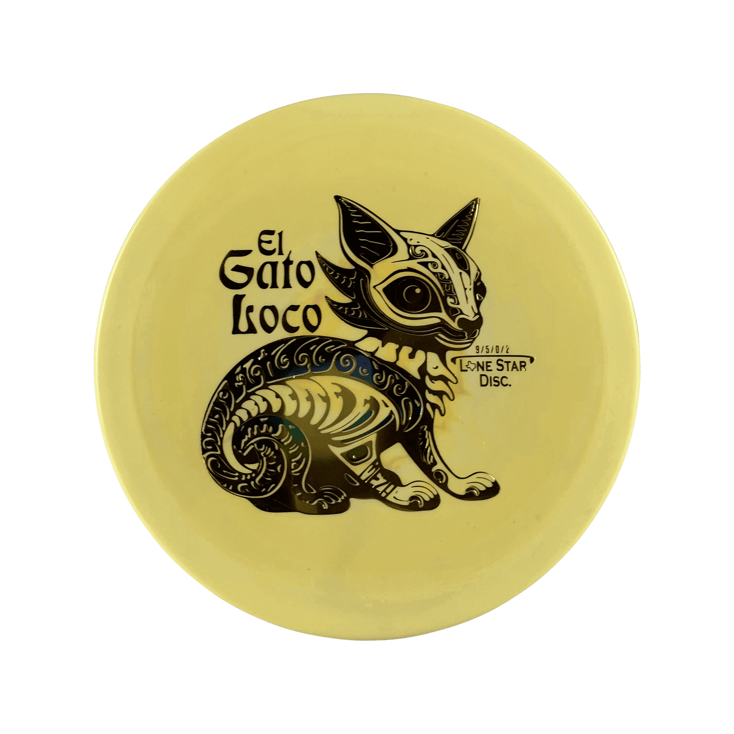 Alpha Mad Cat - El Gato Loco Disc Lonestar Disc yellow 175