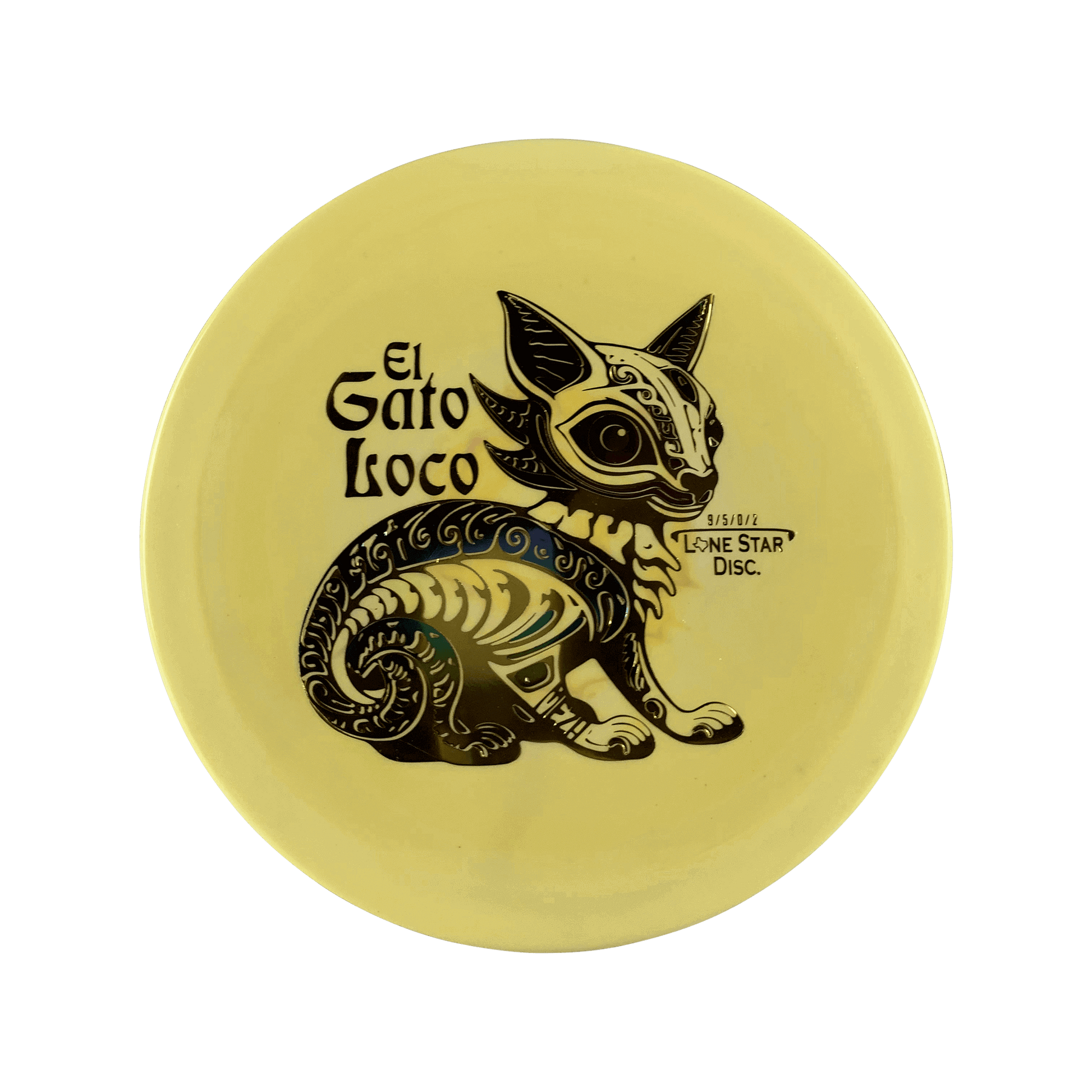 Alpha Mad Cat - El Gato Loco Disc Lonestar Disc yellow 175