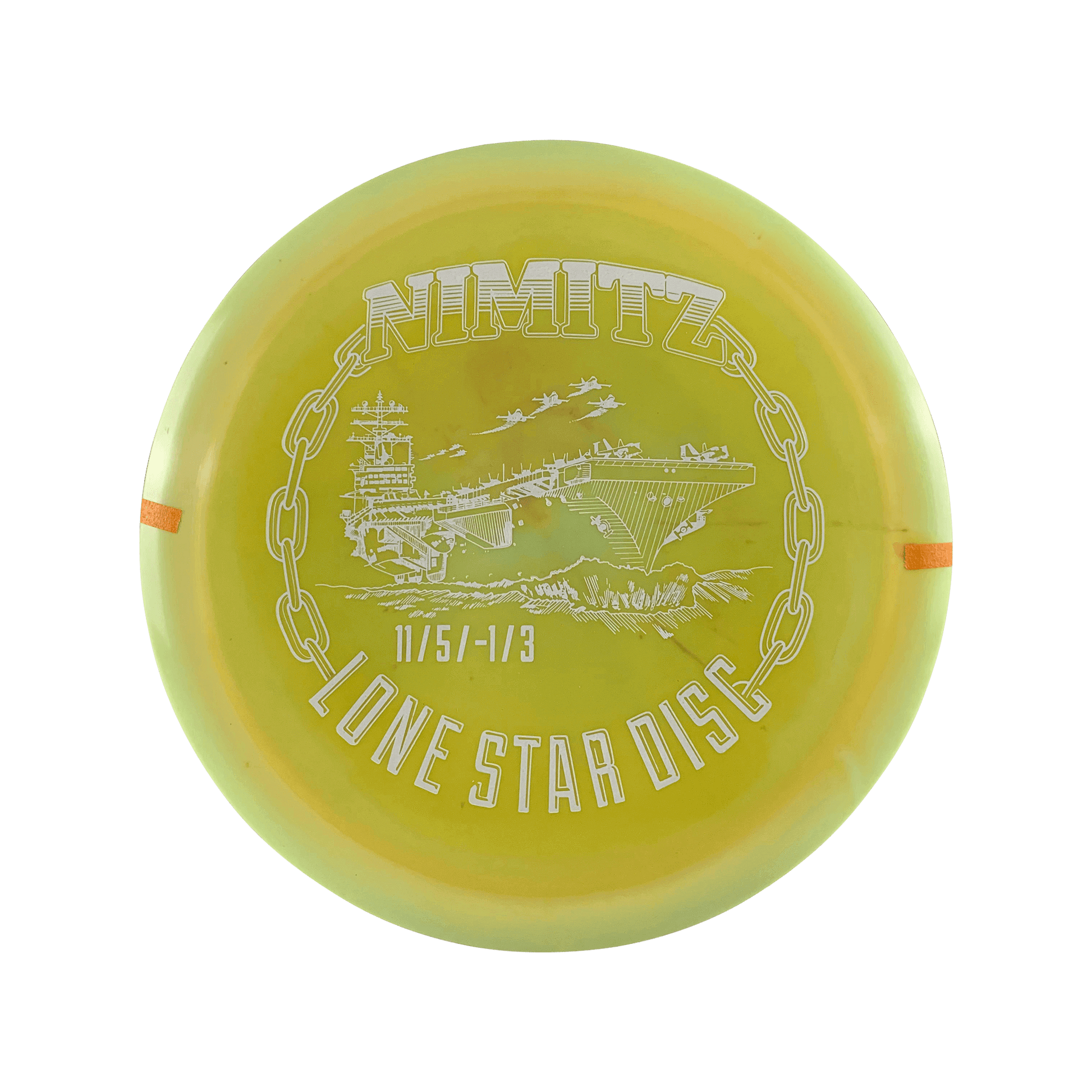 Alpha Nimitz - U.S.S Nimitz Stamp Disc Lonestar Disc multi / grellow 163