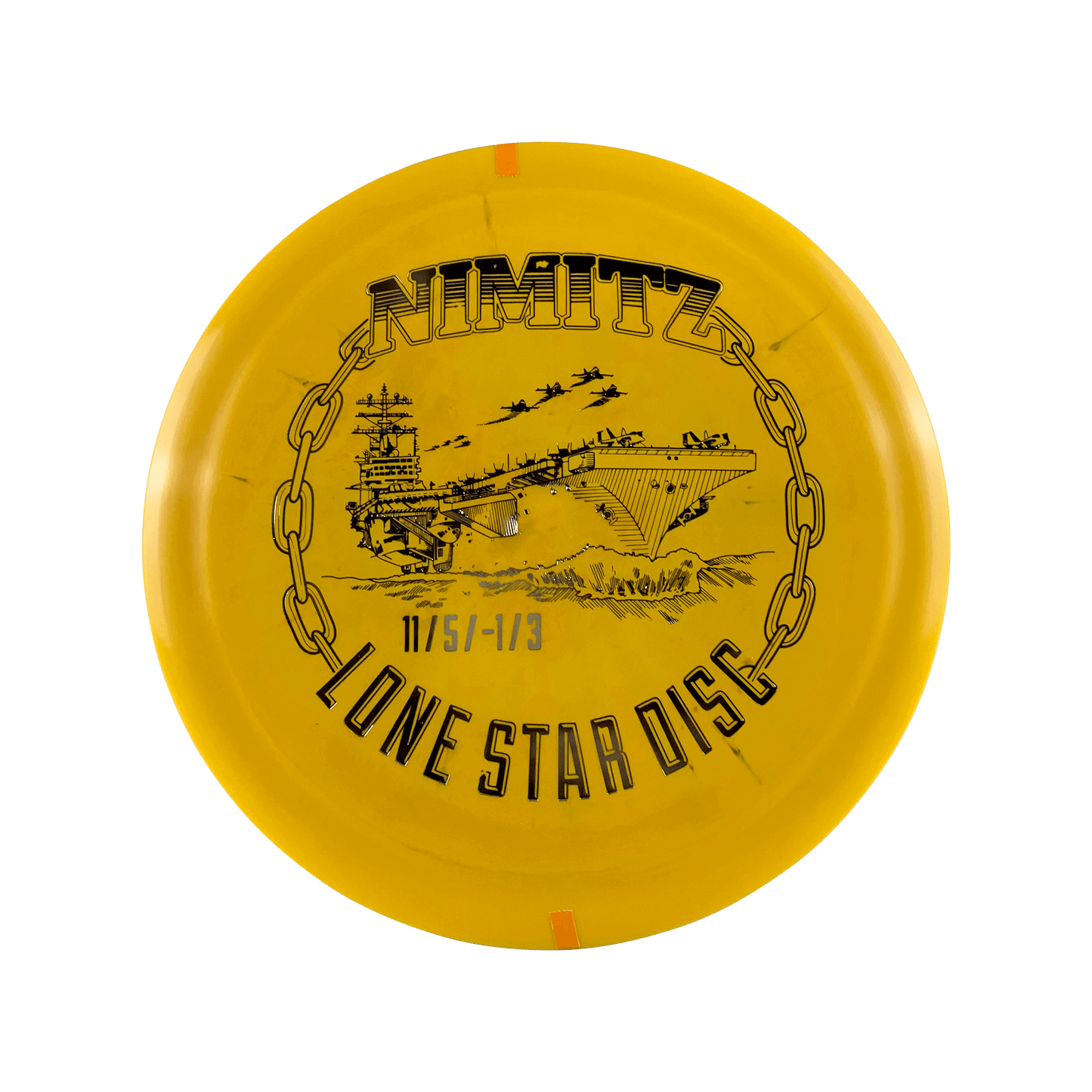 Alpha Nimitz - U.S.S Nimitz Stamp Disc Lonestar Disc multi / yellow 163