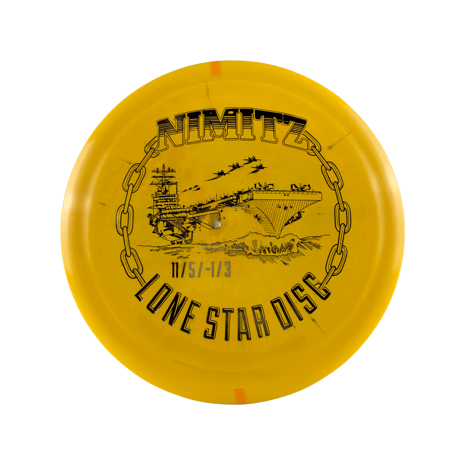 Alpha Nimitz - U.S.S Nimitz Stamp Disc Lonestar Disc multi / yellow 163