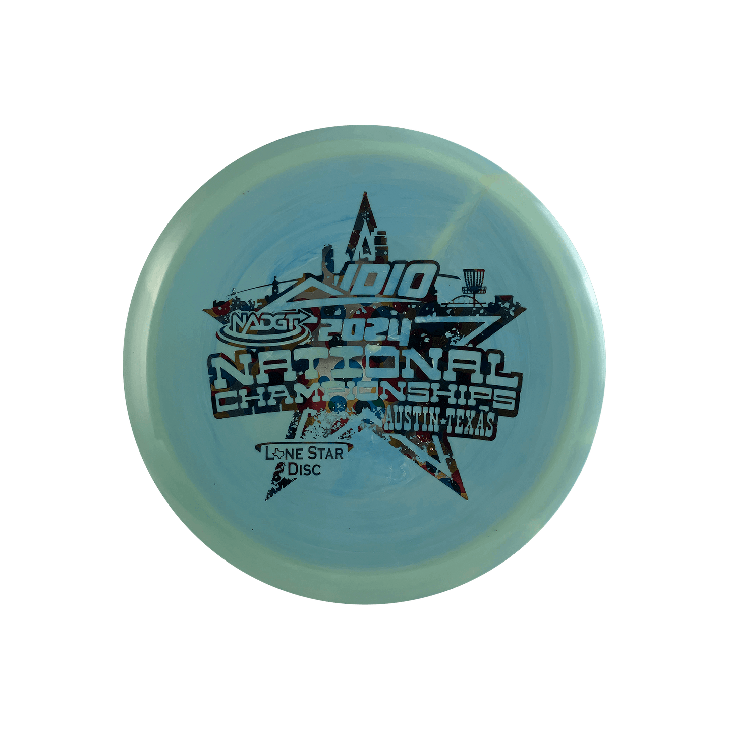 Alpha Oracle - NADGT National Championship 2024 Disc Lonestar Disc multi / blue yellow 175