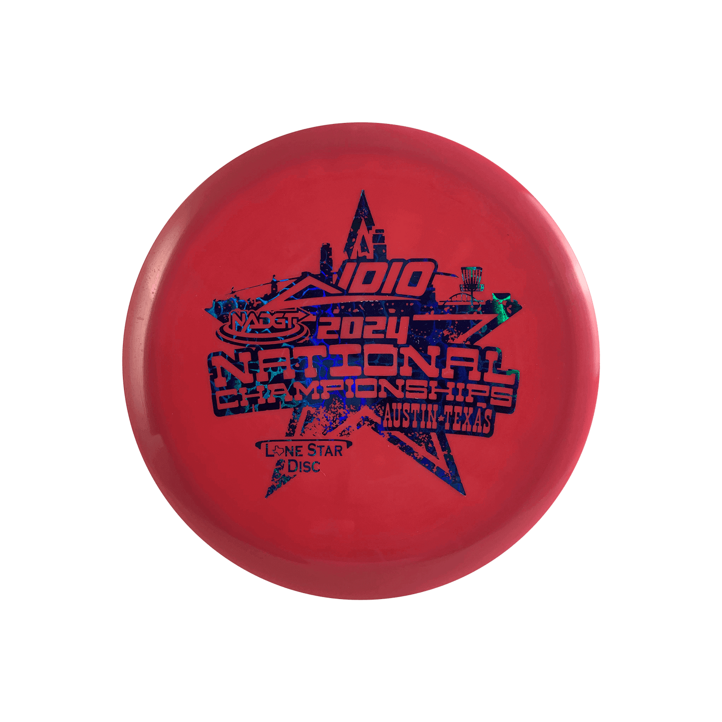 Alpha Oracle - NADGT National Championship 2024 Disc Lonestar Disc red 175