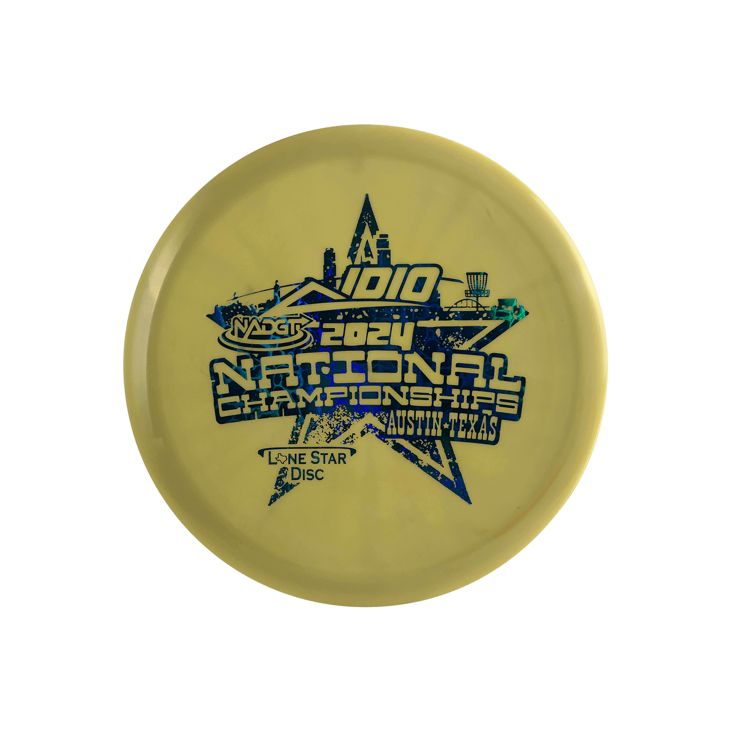 Alpha Oracle - NADGT National Championship 2024 Disc Lonestar Disc yellow 176