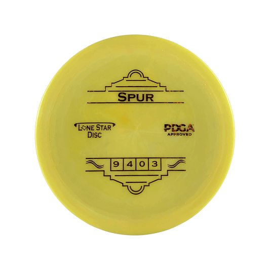 Alpha Spur Disc Lonestar Disc yellow 173