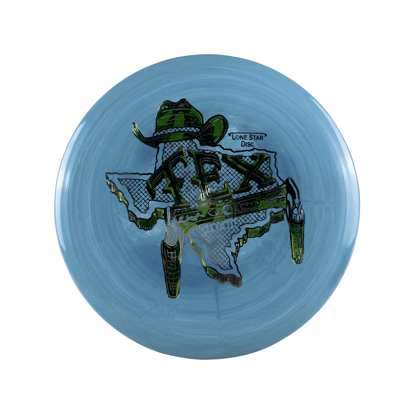 Alpha Tex - Gunslinger Stamp Disc Lonestar Disc multi / blue 175