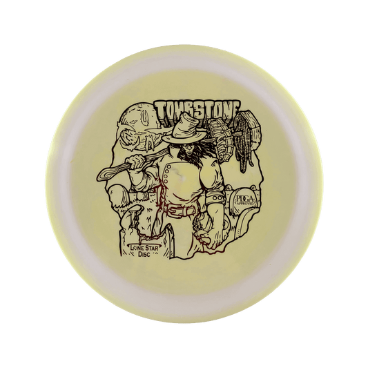 Alpha Tombstone - Gravedigger Stamp Disc Lonestar Disc yellow / white 172