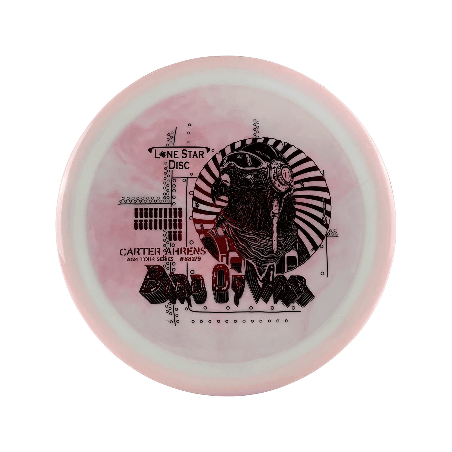 Alpha Warbird - Bird of War Stamp Carter Ahrens Tour Series 2024 Disc Lonestar Disc multi / pink 173