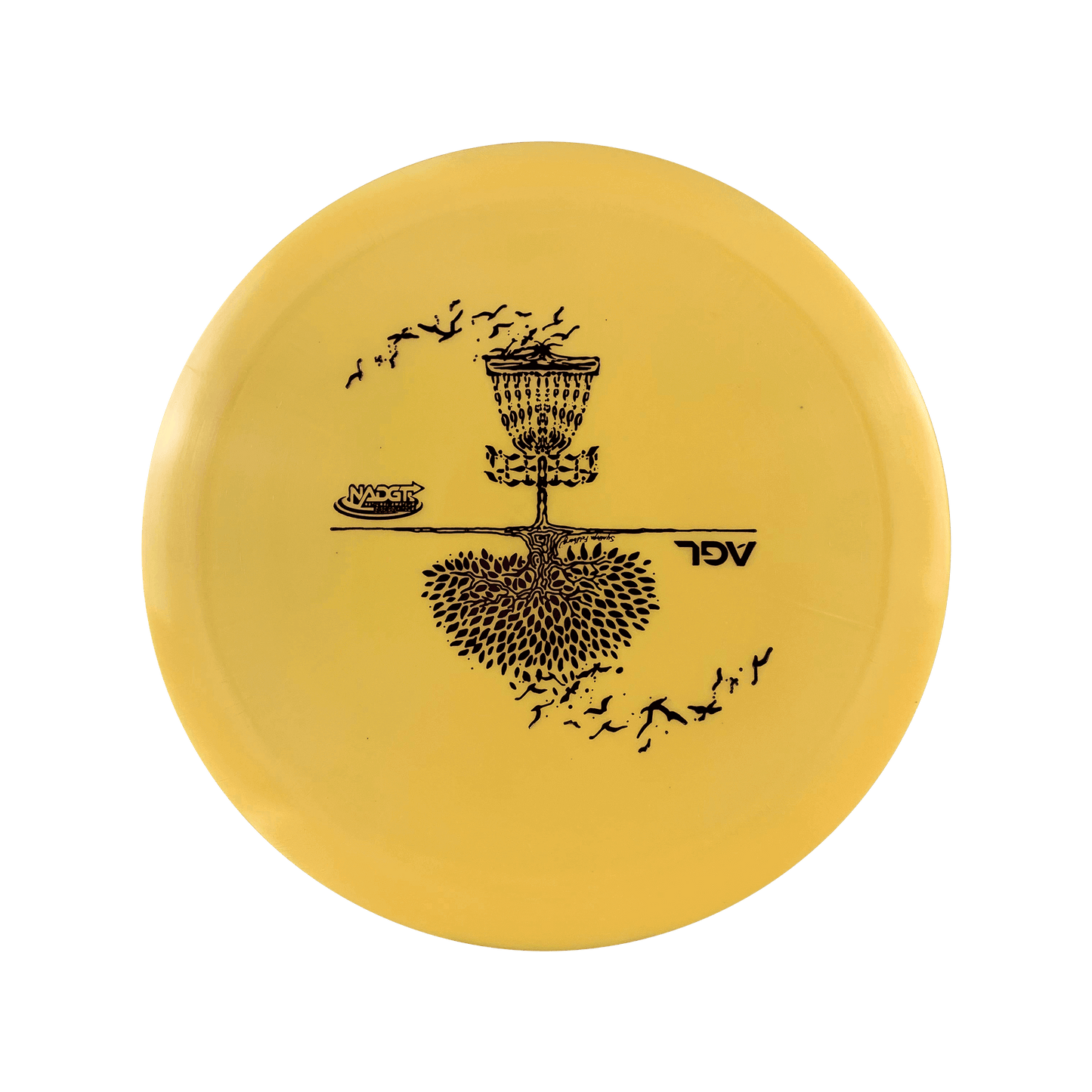 Alpine Cedar - NADGT Tree Basket Stamp Disc AGL peach 172