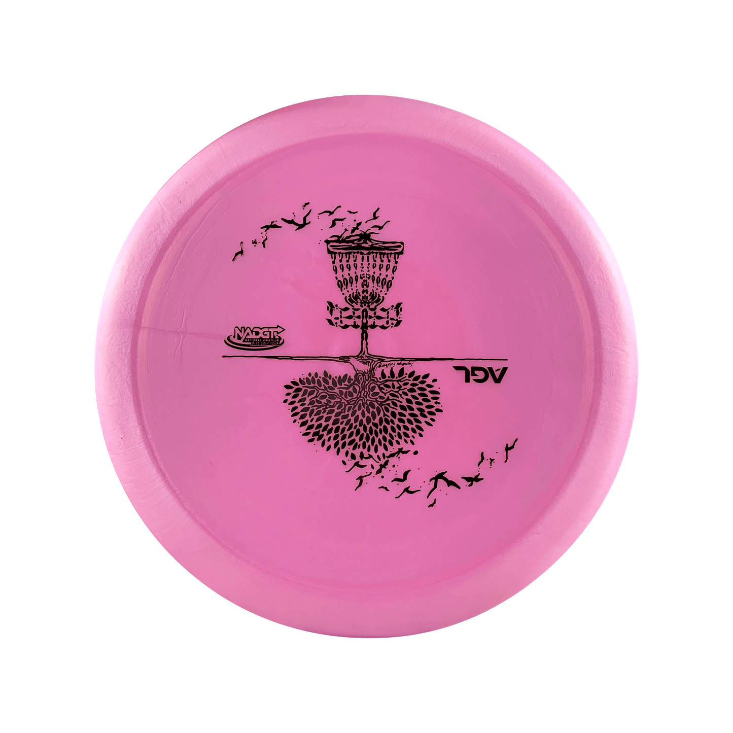 Alpine Cedar - NADGT Tree Basket Stamp Disc AGL pink 170