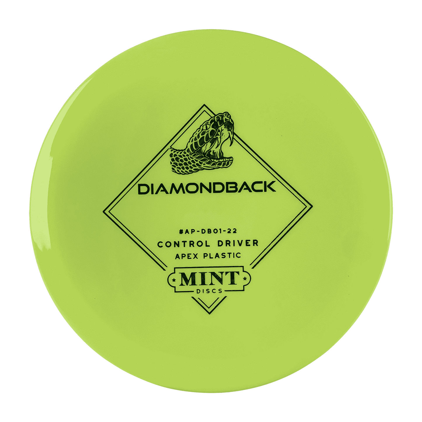 Apex Diamondback - AP-DB01-22 Disc Mint Discs yellow 174