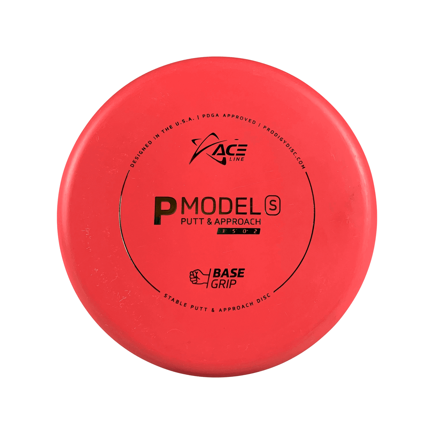 BaseGrip P Model S Disc Prodigy red 174