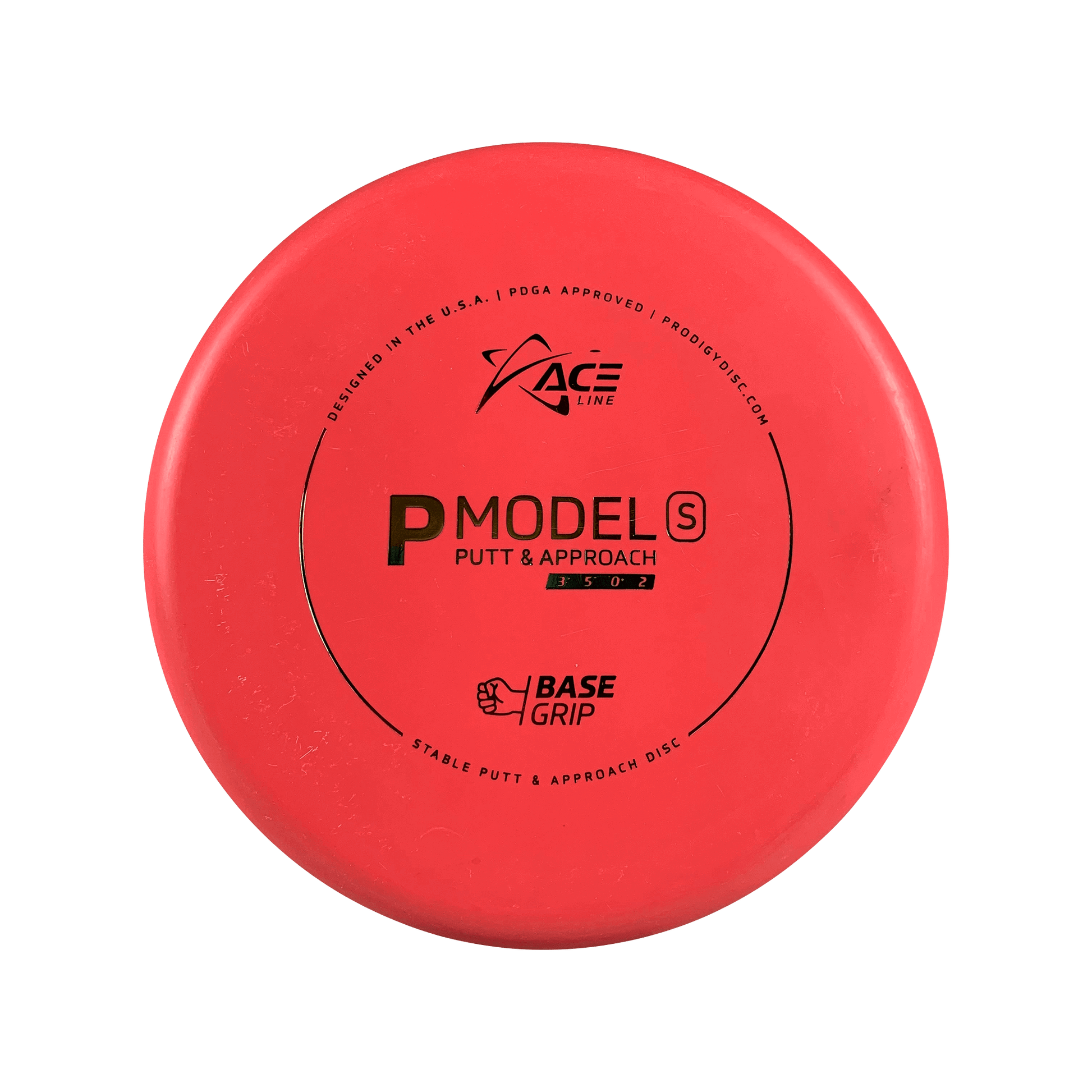 BaseGrip P Model S Disc Prodigy red 174