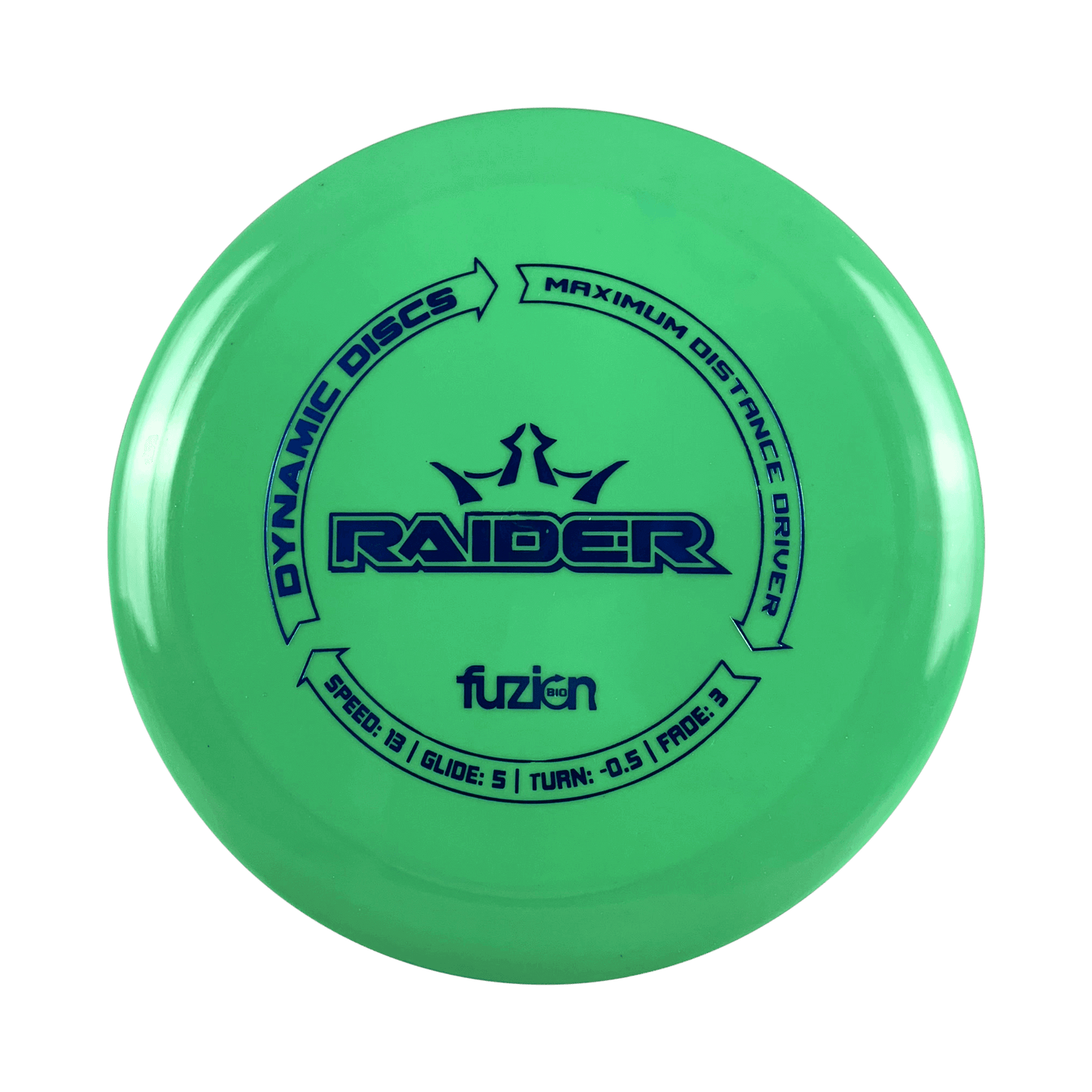 BioFuzion Raider Disc Dynamic Discs green 176