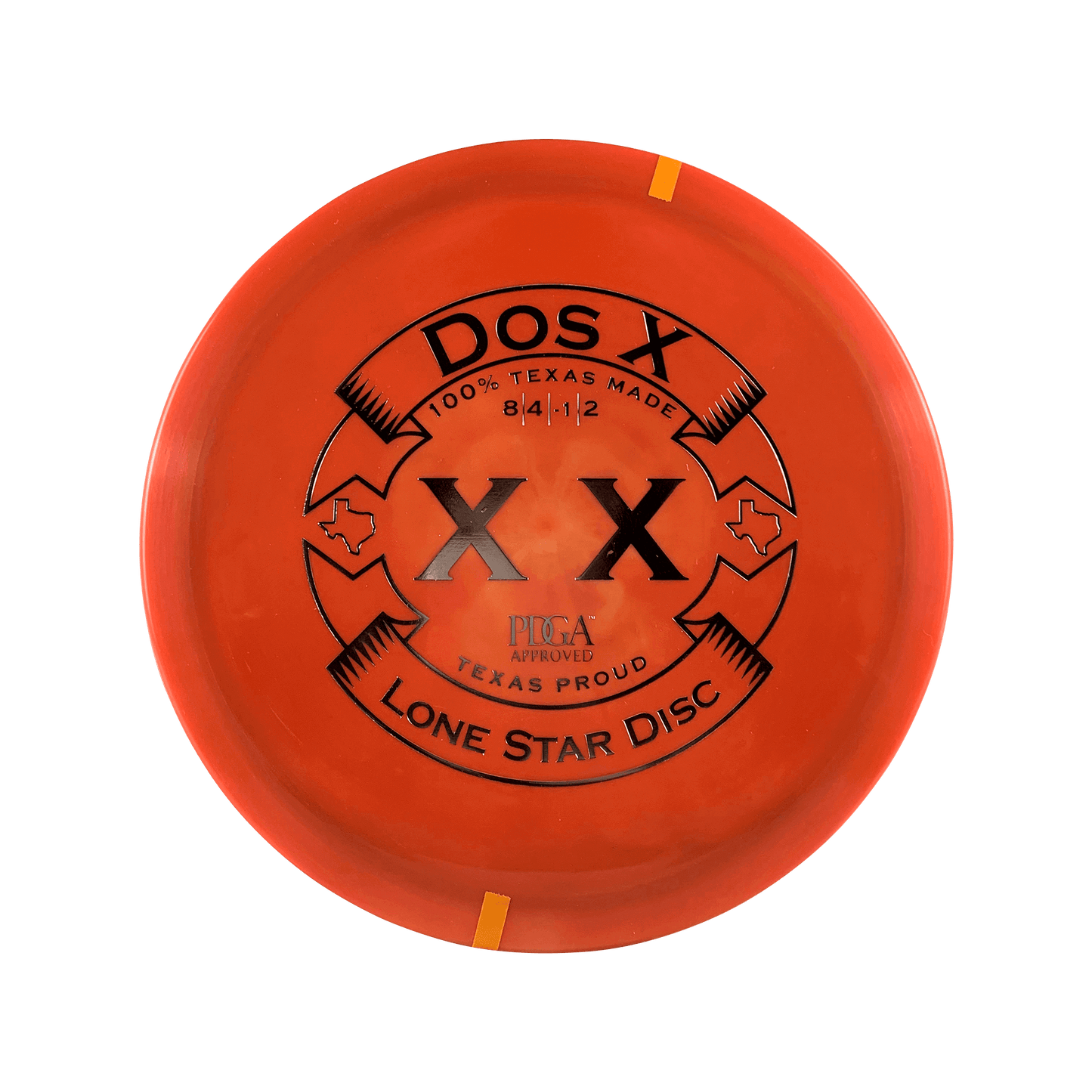 Bravo Dos X - XX Circle Stamp Disc Lonestar Disc red / orange 174