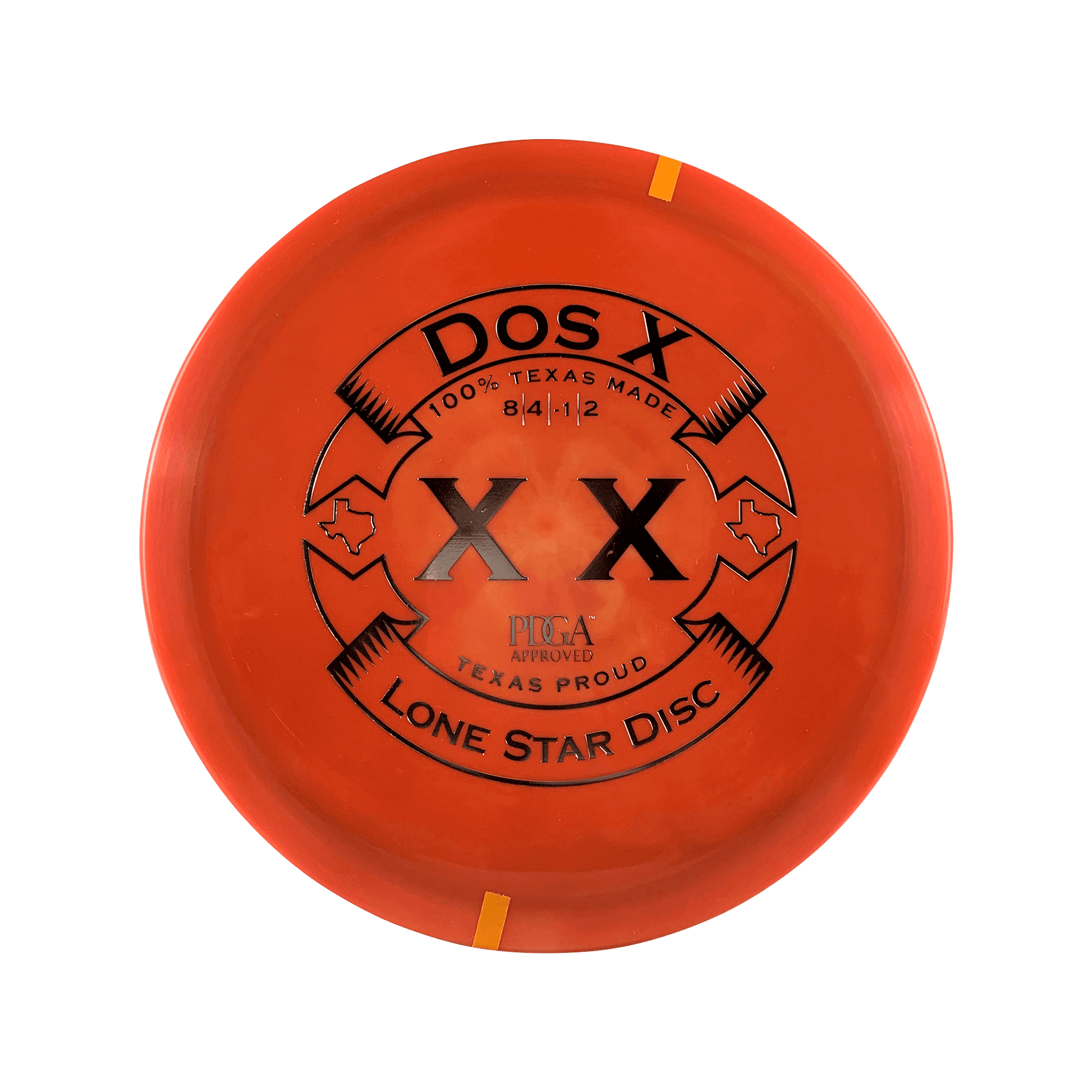 Bravo Dos X - XX Circle Stamp Disc Lonestar Disc red / orange 174